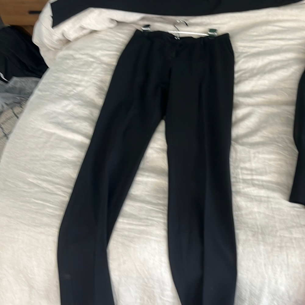 Theory suiting pant, black
